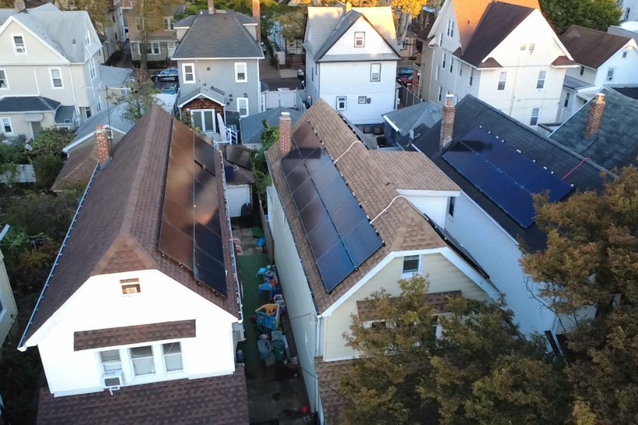 garage solar panels install nyc